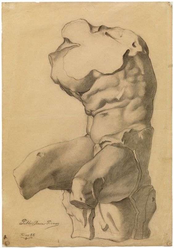 PICASSO TORSO DEL